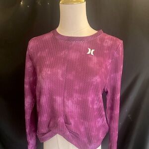 Women's Purple Tie-Dye Top